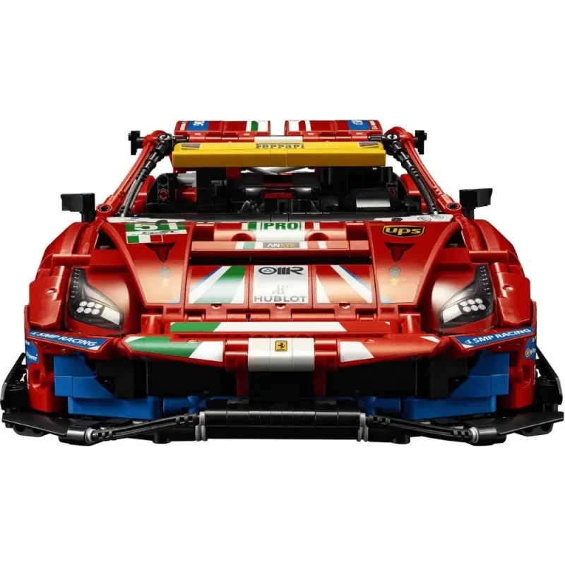 Technic Brick Set Ferrari 488 GTE 'AF Corse #51' Compatible 42125 - Image 2