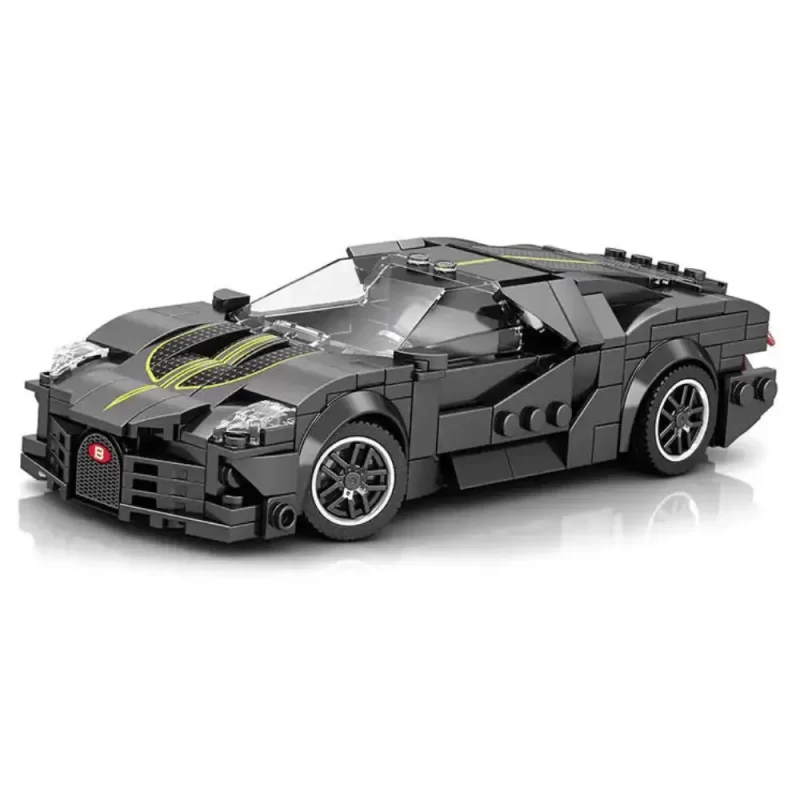 Technic Brick Set Bugatti La Voiture Noire Reobrix 685 - Image 4