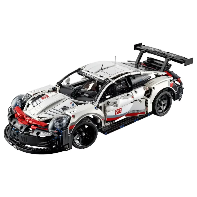 Technic Brick Set Porsche 911 RSR Compatible 42096 - Image 3