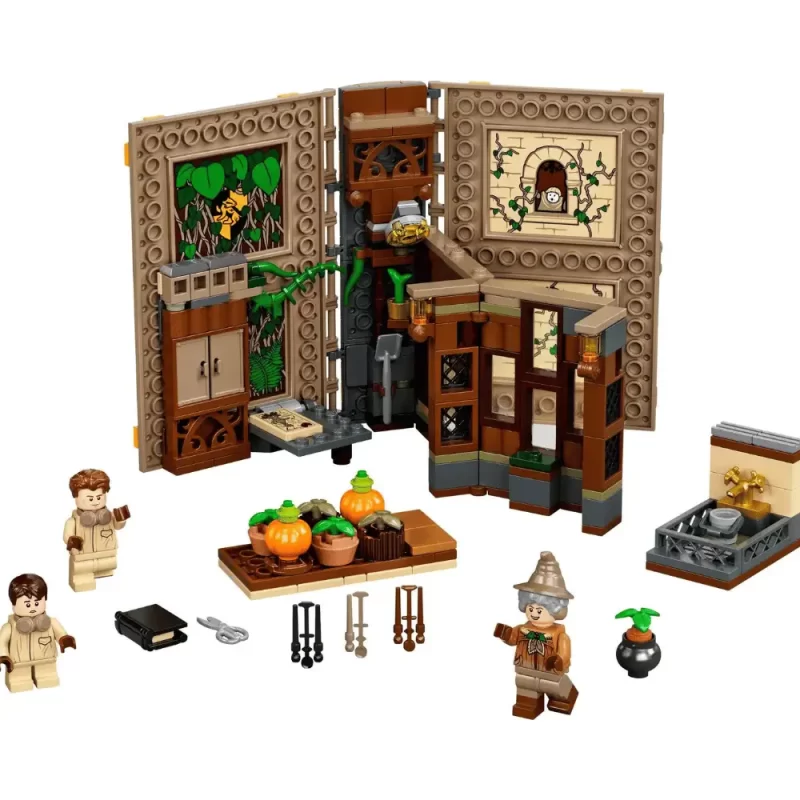 Harry Potter Brick Set Hogwarts Moment: Herbology Class Compatible 76384