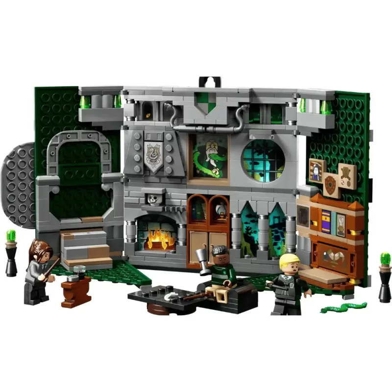 Harry Potter Brick Set Slytherin House Banner Compatible 76410