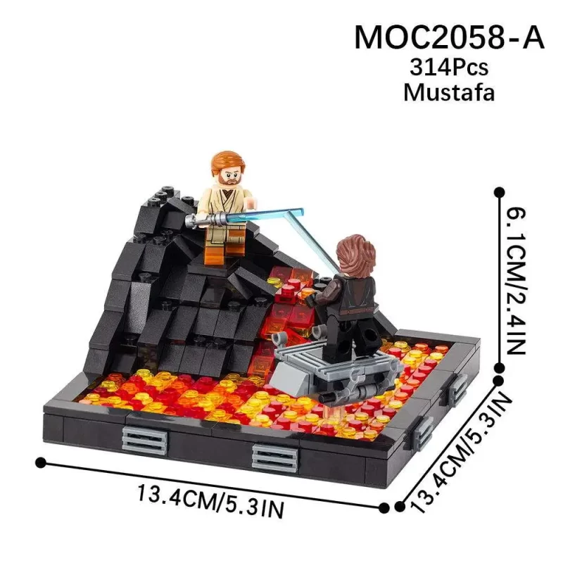 Star Wars Brick Set Mustafa MOC-2058A